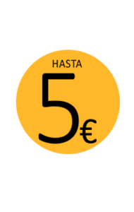 Hasta 5€